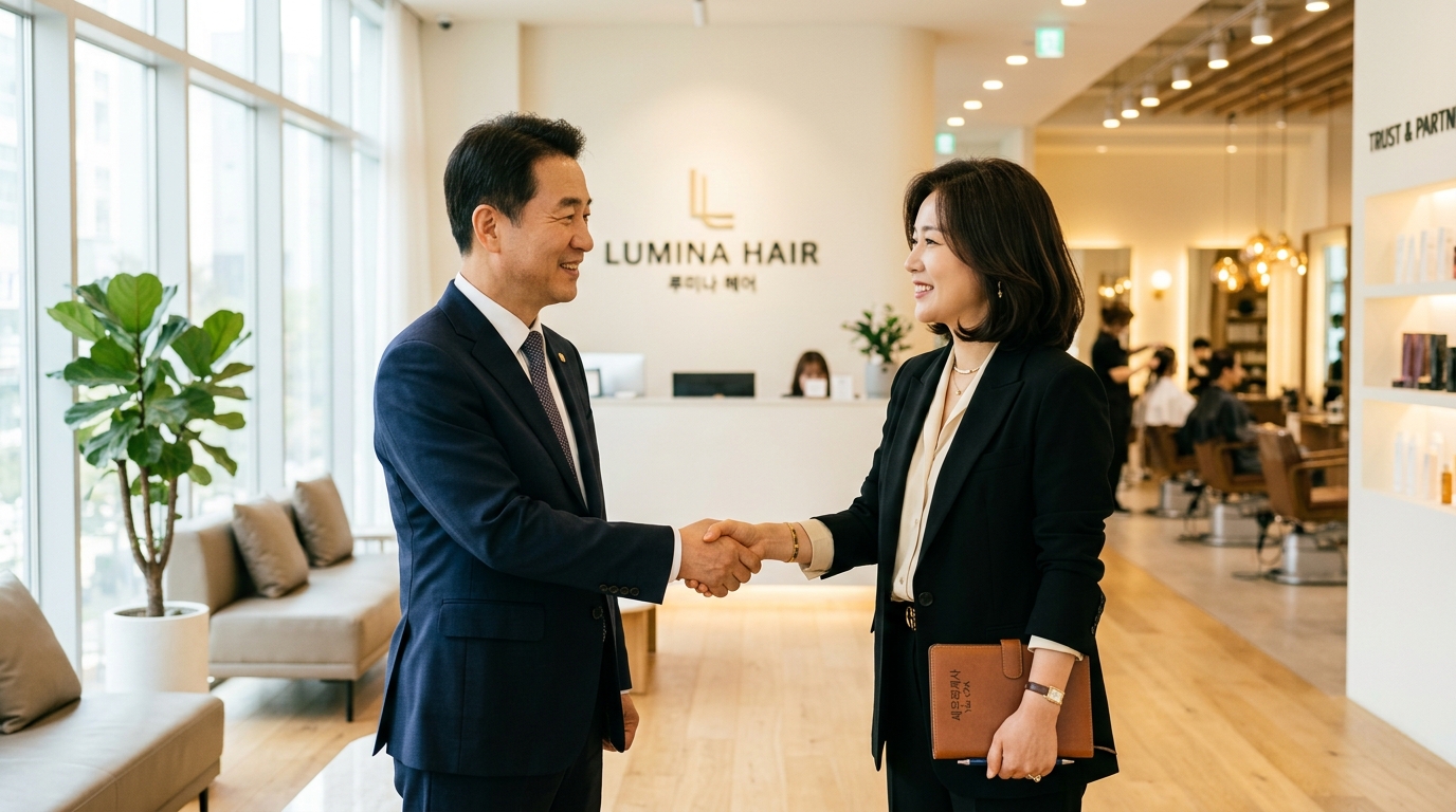 정평 상생 철학 및 정액 수수료 사상 (AI 생성 이미지)